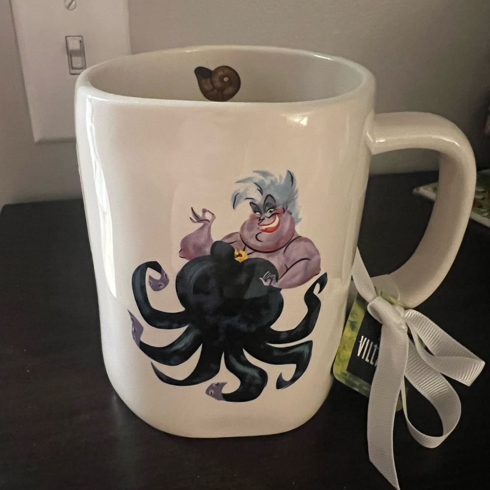 Rae Dunn Ursula Mug - White and Black